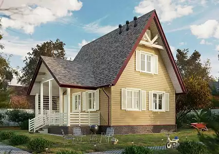 Ламинированная битумная черепица Docke Premium Dragon, Вагаси, 2,38 м2/уп