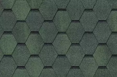 Гибкая черепица Tegola Comfort Garda, verde 479