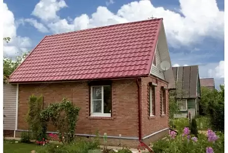 Воронка желоба Grand Line PU 125/90 мм, темно-коричневый RR 32