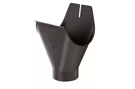Воронка желоба D150/100 Aquasystem PU Matt, RR 32 темно-коричневый