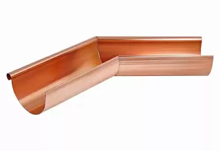 Угол наружный 135° D125 Aquasystem, медь