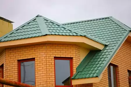 Волновой профиль Grand Line Modern, 0,4 PE, Zn 100, RAL 6005 зеленый мох