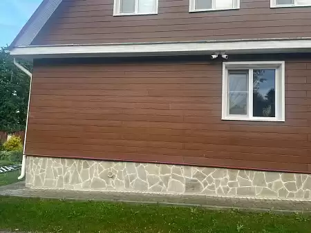 Фиброцементный сайдинг FCS Click Wood, 3000x190x10 мм, F30