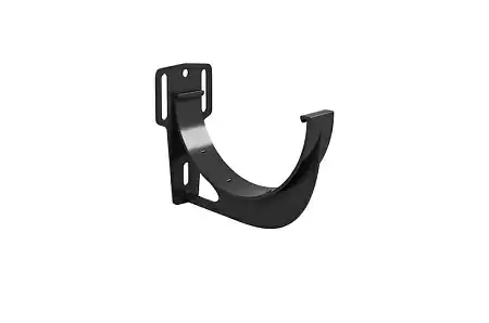 Кронштейн желоба slider ПВХ Grand Line 135 мм, RAL 9005 черный