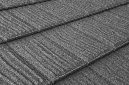 Композитная черепица Метротайл (Metrotile) серия I-Shake, цвет серый, 1340х430 мм