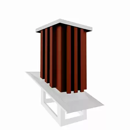 Кожух 4For Pipe Германия Кельн, 510х510 мм, медь