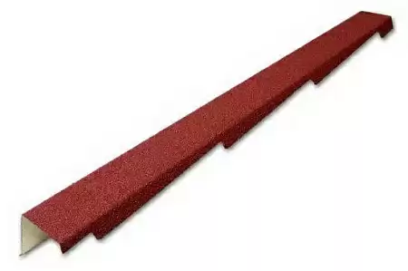 Планка торцевая Luxard (Люксард) правая, 1250 мм цвет коралл