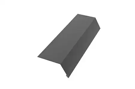 Планка конденсата Aquasystem Rooftop Бархат, 75x50x2000 мм, RAL 8017 коричневый
