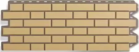 Фасадные панели Альта Профиль Кирпич клинкерный, желтый