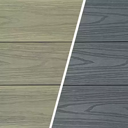 Ступень Co-Ex CM Decking 3000х138х23, Антик/Лайт Грэй