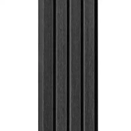 Стеновая панель CM Wall, 4000x219x26 мм, black wood (черное дерево)