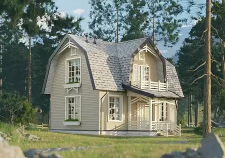 Сайдинг Docke Стандарт (Standard) D5C Ёлочка, 3.00*0.256 м, крем-брюле