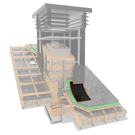 Юбка 4For Pipe Британия Бирменгем, 380х380 мм, медь