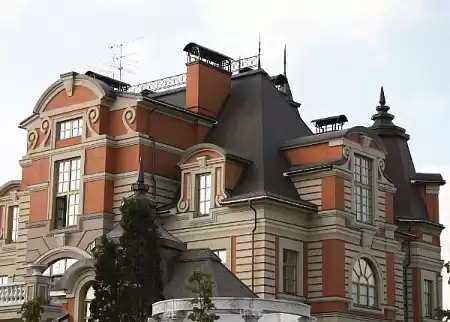 Ограничитель перелива угловой D125 Aquasystem Pural, 0.2 м, RR 32 темно-коричневый