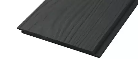 Фиброцементный сайдинг Оптима Клик, 3000x190x10 мм, RAL 9011 (Черный)