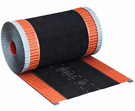 Коньковая лента Eurovent ROLL O, 240 мм x 5 м, RAL 8004 кирпичный