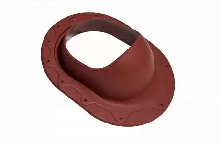 Проходной элемент CLASSIC Vilpe (Вилпе) для фальцевой и мягкой кровли, красный