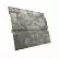 Металлический сайдинг Гранд Лайн / Grand Line профиль Квадро Брус, Print elite 0.45, цвет Fine Stone (Камень)