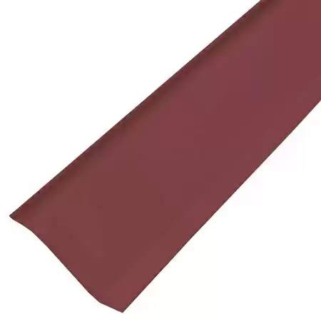 Пристенная планка (примыкание) 2000 мм РЕ Ral 3005 (вишня)