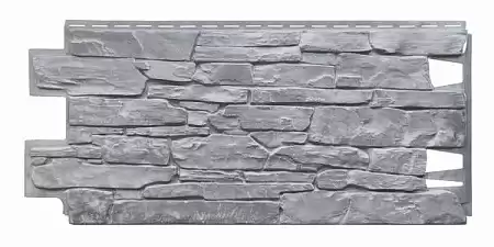 Фасадные панели Vox (Вокс) серия Solid STONE (под камень), цвет Тоскана, 1095х446 мм
