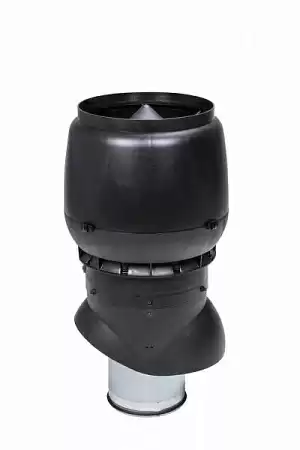 Изолированный вентиляционный выход Vilpe (Вилпе) XL 200/300/500, высотой 500 мм, черный