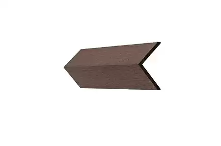Угловой профиль CM Cladding, 2000x70x70 мм, WENGE