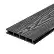 Террасная доска Decking Urban, 3000x150x24 мм, графит (Жженый кедр)