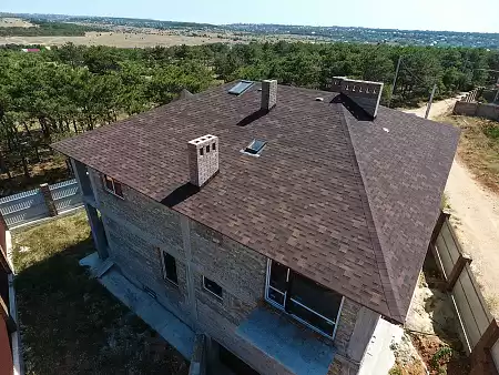 Коньково-карнизная черепица Docke Premium, Авокадо