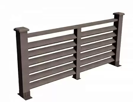 Секция ограждения Босфор GRINDERDECO, 2120х1075 мм, венге