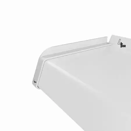 Стоппер / 4for Stopper заглушка отлива, цвет RAL 9003 (белый)