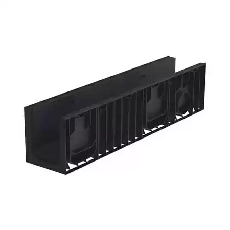 Лоток водоотводный пластиковый АКВАСТОК Norma DN150 Н230 1000x210x230 11523