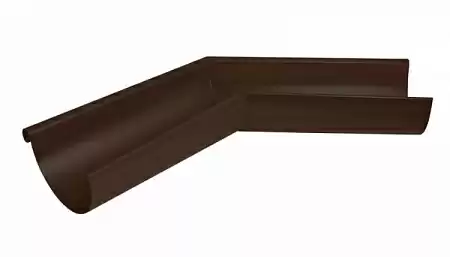 Угол наружный 135° D150 Aquasystem Pural, RR 32 темно-коричневый