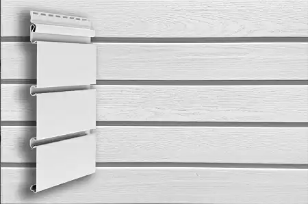 Сайдинг Grand Line Classic Standart виниловый архитектурный планкен, 3х0.246 м, белый