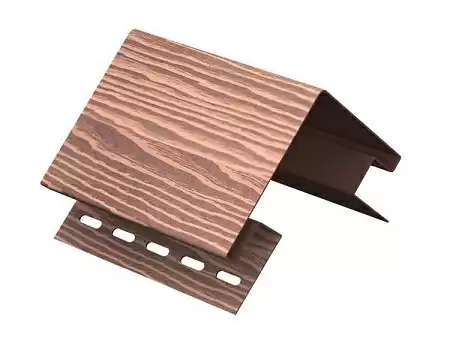 Наружный угол Timberblock Ю-Пласт, дуб мореный, 3050 мм
