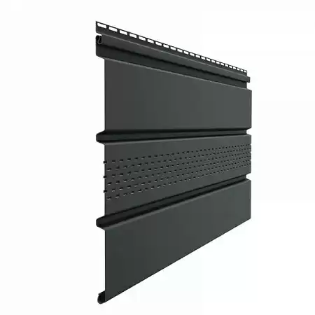 Софит Docke Premium с центральной перфорацией, 3.0*0.305 м, графит