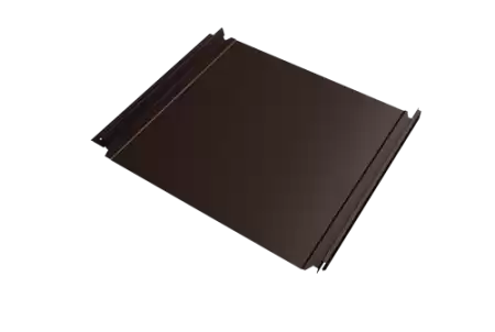 Кликфальц Double Pro Grand Line 0,45 Drap-double TX с пленкой на замках RAL 8017 шоколад