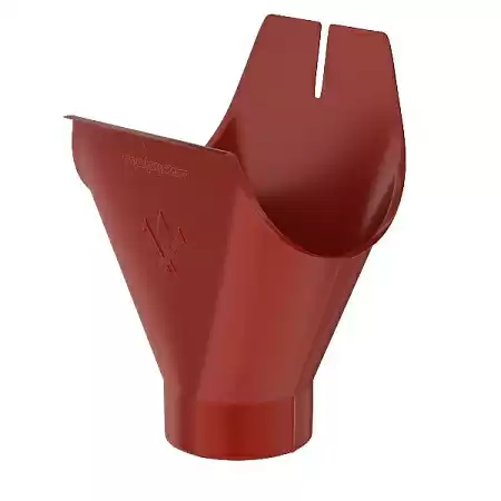 Воронка желоба D125 Aquasystem Pural, RR 29 бургундский