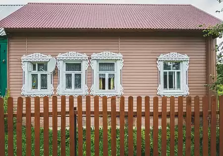 Сайдинг Grand Line Classic Color Plus виниловый, Блок-хаус D4,8 GL, 3.00*0.244 м, карамельный