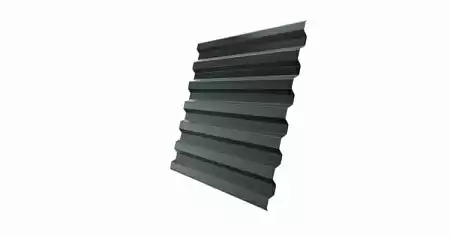 Профнастил С21R Гранд Лайн / Grand Line 0,45 PE Zn 100-180, цвет RAL 7005 (серая мышь)