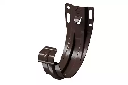 Карнизный крюк Docke STAL PREMIUM D125, RAL 8019 шоколад