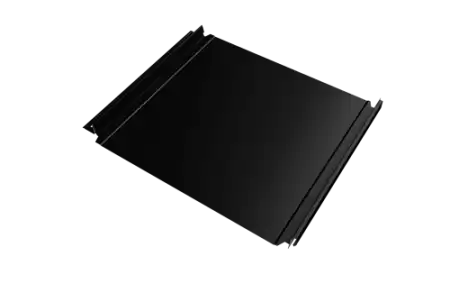 Кликфальц Double Pro Grand Line 0,45 Drap TX с пленкой на замках RAL 9005 черный