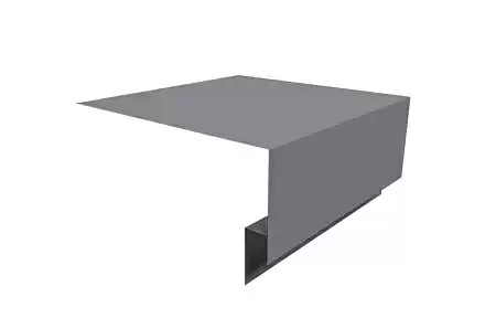 Планка околооконная сложная Grand Line ЭкоБрус, Elite GreenCoat Pural BT 0.5, 250x75x25 мм