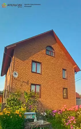 Монтаж фасада панелями Альта Профиль в п. Мга