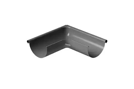 Угол внешний 90° Docke STAL PREMIUM  D125, RAL 7024 графит