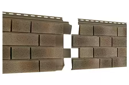 Фасадные панели Ю-Пласт Стоун Хаус S-Lock Нордик, 1950х292 мм, песок