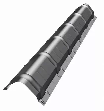 Конек GS-TOP BudMat (БудМат) для Мурано, X-Matt 0.5, длина 2000 мм, цвета по каталогу