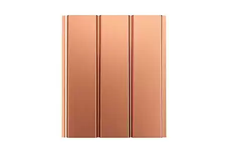 Софит без перфорации AQUASYSTEM (АКВАСИСТЕМ), Cu 0.45 мм, 2400х303 мм