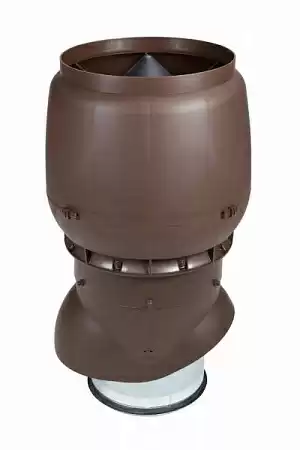 Изолированный вентиляционный выход Vilpe (Вилпе) XL 250/300/500, высотой 500 мм, коричневый