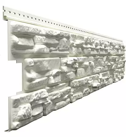 Сайдинг виниловый Docke LUX ROCKY, 1787х285 мм, кокос