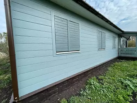 Фиброцементный сайдинг FCS Click Wood, 3000x190x10 мм, F10